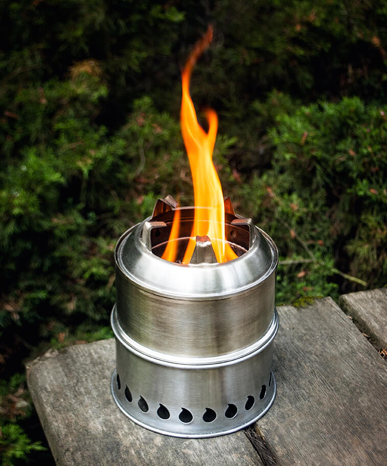 304 Stainless Steel Scout Stove | Stoves: Backpack Stove, Fixed