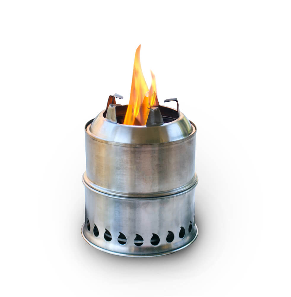 304 Stainless Steel Scout Stove | Stoves: Backpack Stove, Fixed Chimney ...